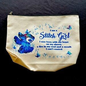 Stitch make up bag